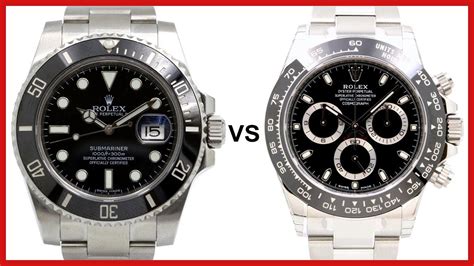 difference between rolex daytona and submariner|Rolex Submariner value chart.